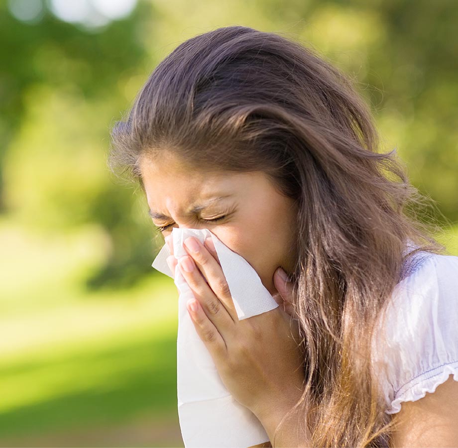 花粉症、アレルギー