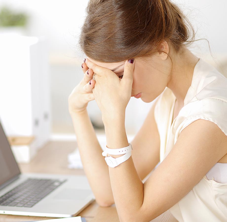 ストレスが多い、元気がない