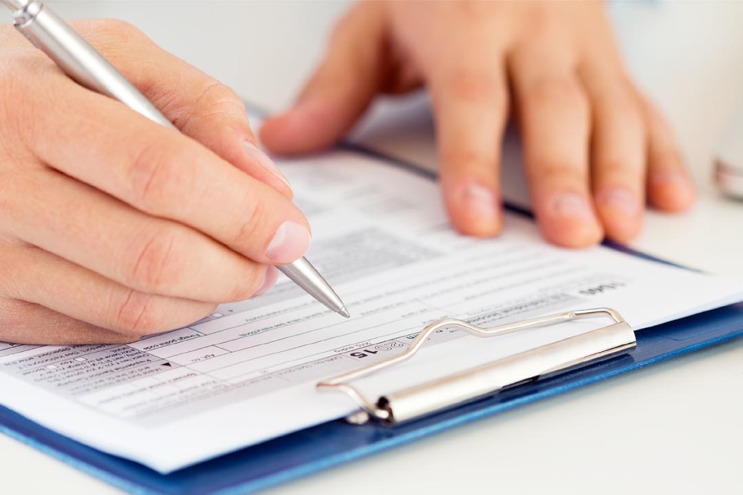 フォームへのご記入